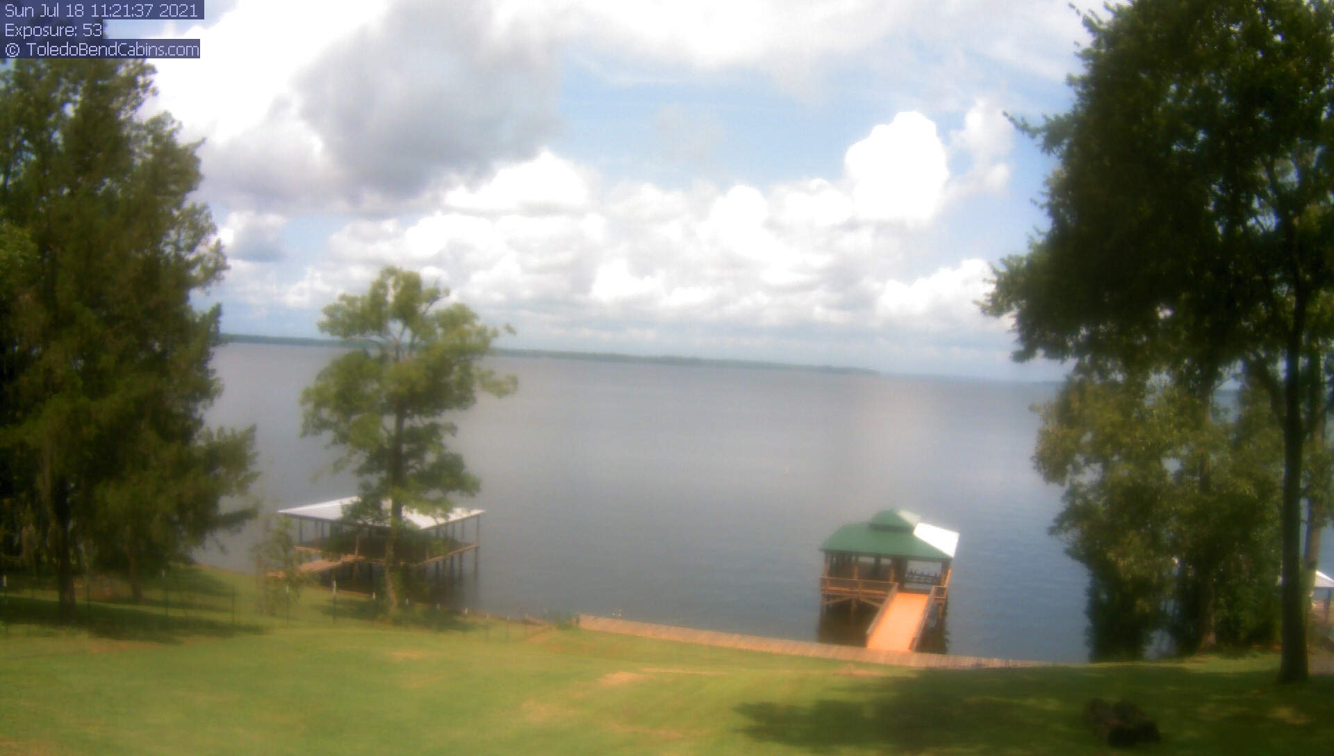 Live Camera view of Toledo Bend Lake Live Camera view of Toledo Bend Lake