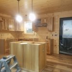 Toledo Bend Log Cabin contruction