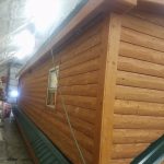 Toledo Bend Log Cabin contruction