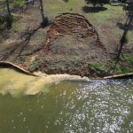 Toledo Bend Seawall Failure - March 19, 2018