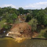 Toledo Bend Seawall Failure - April 3, 2018