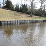 seawall after the storm