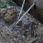 Corroded and deteriorated cable that failed and caused my seawall to breach - March 7, 2018