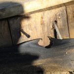 Loose cable that gave way because of fastener failure - March 7, 2018