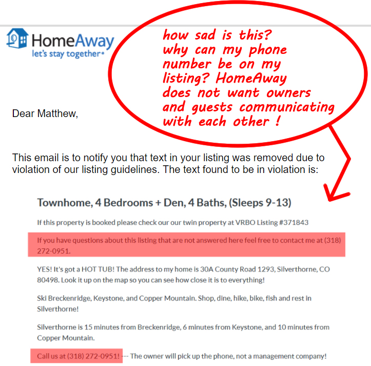 vrbo homeaway corporate greed