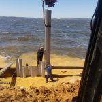 Toledo Bend vinyl seawall