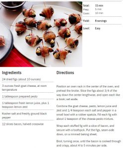 Bacon-Wrapped Figs Recipe