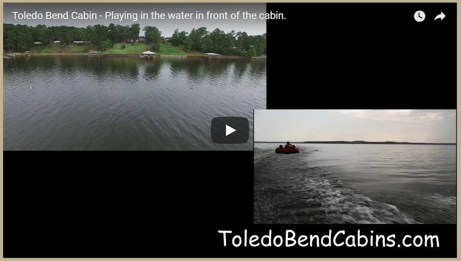 Tubing on Toledo Bend with 2 cameras