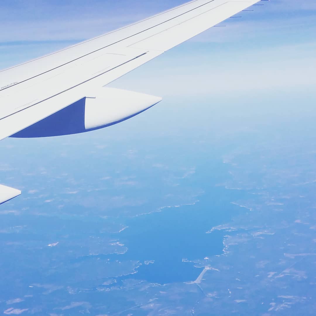 Toledo Bend Lake from an airplane.

#toledobend #toledobendcabins