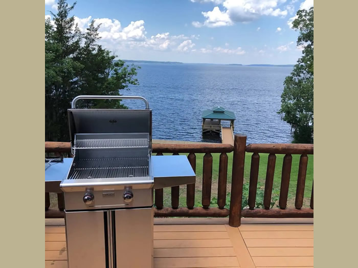 This AOG gas grill at our cabin is fantastic for grilling steaks and socializing. Make grilling fun again.